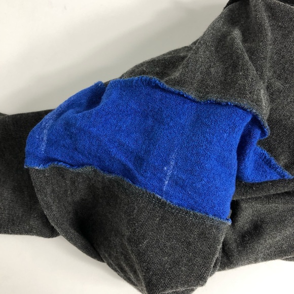 Bailey 44 Colorblock Gray Blue Button Cardigan M - Picture 8 of 8